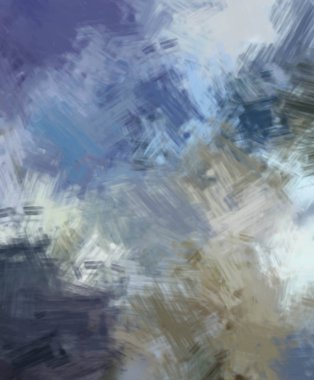 Taranmış Boyalı Soyut Arkaplan. Fırça darbesi ile boyanmış. Sanatsal canlılık ve renkli duvar kağıdı