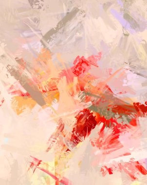 Taranmış Boyalı Soyut Arkaplan. Fırça darbesi ile boyanmış. Sanatsal canlılık ve renkli duvar kağıdı