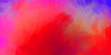 Taranmış Boyalı Soyut Arkaplan. Fırça darbesi ile boyanmış. Sanatsal canlılık ve renkli duvar kağıdı.