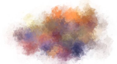 Taranmış Boyalı Soyut Arkaplan. Fırça darbesi ile boyanmış. Sanatsal canlılık ve renkli duvar kağıdı