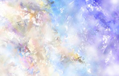 Taranmış Boyalı Soyut Arkaplan. Fırça darbesi ile boyanmış. Sanatsal canlılık ve renkli duvar kağıdı