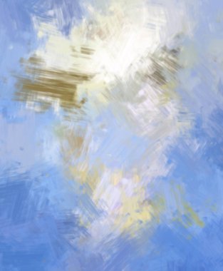 Taranmış Boyalı Soyut Arkaplan. Fırça darbesi ile boyanmış. Sanatsal canlılık ve renkli duvar kağıdı