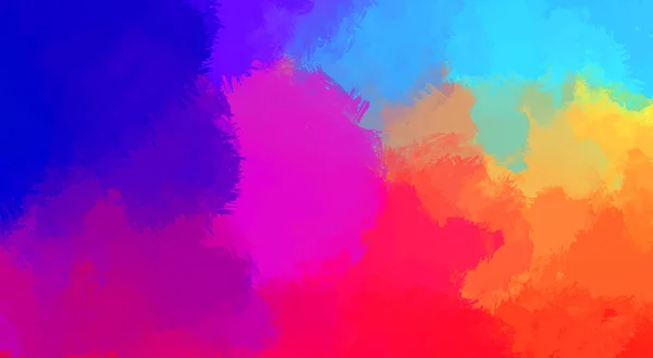 Brushed Painted Abstract Background Brush Stroked Painting Artistic Vibrant Colorful — Stock Photo, Image