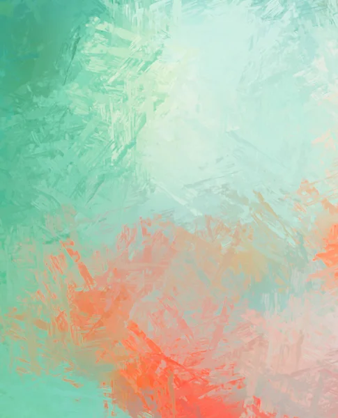 stock image Brushed Painted Abstract Background. Brush stroked painting. Artistic vibrant and colorful wallpaper