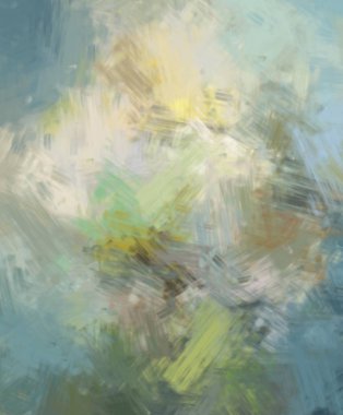 Taranmış Boyalı Soyut Arkaplan. Fırça darbesi ile boyanmış. Sanatsal canlılık ve renkli duvar kağıdı