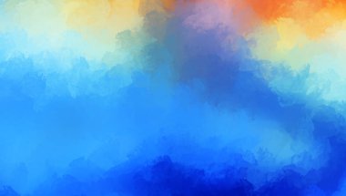 Taranmış Boyalı Soyut Arkaplan. Fırça darbesi ile boyanmış. Sanatsal canlılık ve renkli duvar kağıdı