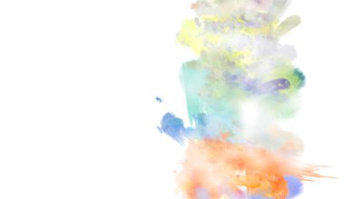 Taranmış Boyalı Soyut Arkaplan. Fırça darbesi ile boyanmış. Sanatsal canlılık ve renkli duvar kağıdı