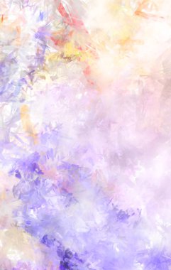 Taranmış Boyalı Soyut Arkaplan. Fırça darbesi ile boyanmış. Sanatsal canlılık ve renkli duvar kağıdı