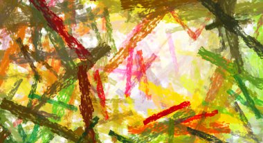 Taranmış Boyalı Soyut Arkaplan. Fırça darbesi ile boyanmış. Sanatsal canlılık ve renkli duvar kağıdı