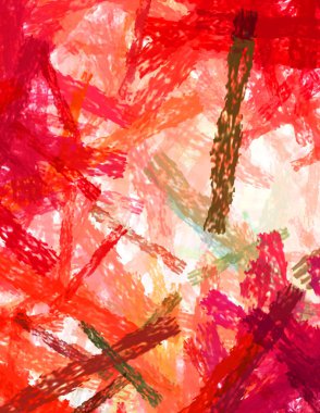 Taranmış Boyalı Soyut Arkaplan. Fırça darbesi ile boyanmış. Sanatsal canlılık ve renkli duvar kağıdı