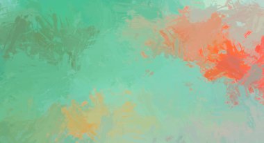 Taranmış Boyalı Soyut Arkaplan. Fırça darbesi ile boyanmış. Sanatsal canlılık ve renkli duvar kağıdı