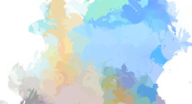 Taranmış Boyalı Soyut Arkaplan. Fırça darbesi ile boyanmış. Sanatsal canlılık ve renkli duvar kağıdı