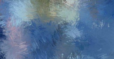 Taranmış Boyalı Soyut Arkaplan. Fırça darbesi ile boyanmış. Sanatsal canlılık ve renkli duvar kağıdı