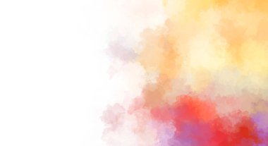 Taranmış Boyalı Soyut Arkaplan. Fırça darbesi ile boyanmış. Sanatsal canlılık ve renkli duvar kağıdı