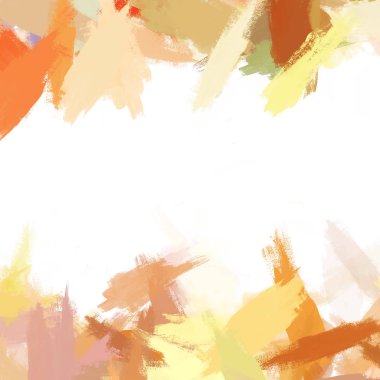 Taranmış Boyalı Soyut Arkaplan. Fırça darbesi ile boyanmış. Sanatsal canlılık ve renkli duvar kağıdı