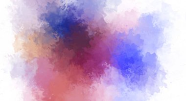 Taranmış Boyalı Soyut Arkaplan. Fırça darbesi ile boyanmış. Sanatsal canlılık ve renkli duvar kağıdı