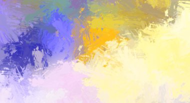 Taranmış Boyalı Soyut Arkaplan. Fırça darbesi ile boyanmış. Sanatsal canlılık ve renkli duvar kağıdı