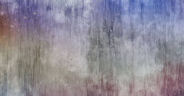 Taranmış Boyalı Soyut Arkaplan. Fırça darbesi ile boyanmış. Sanatsal canlılık ve renkli duvar kağıdı