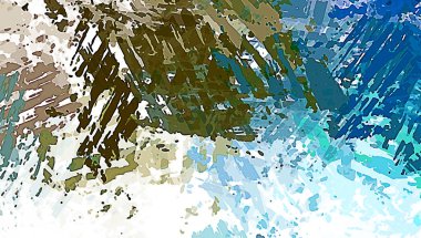 Taranmış Boyalı Soyut Arkaplan. Fırça darbesi ile boyanmış. Sanatsal canlılık ve renkli duvar kağıdı