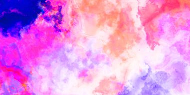 Taranmış Boyalı Soyut Arkaplan. Fırça darbesi ile boyanmış. Sanatsal canlılık ve renkli duvar kağıdı