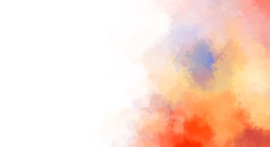 Taranmış Boyalı Soyut Arkaplan. Fırça darbesi ile boyanmış. Sanatsal canlılık ve renkli duvar kağıdı