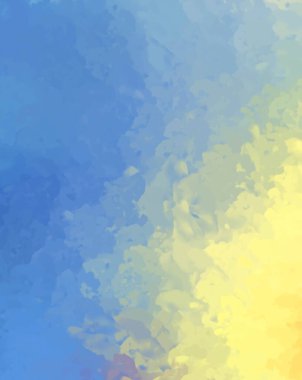 Taranmış Boyalı Soyut Arkaplan. Fırça darbesi ile boyanmış. Sanatsal canlılık ve renkli duvar kağıdı