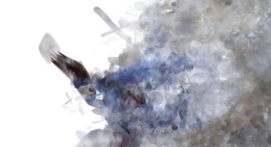 Taranmış Boyalı Soyut Arkaplan. Fırça darbesi ile boyanmış. Sanatsal canlılık ve renkli duvar kağıdı