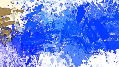 Taranmış Boyalı Soyut Arkaplan. Fırça darbesi ile boyanmış. Sanatsal canlılık ve renkli duvar kağıdı