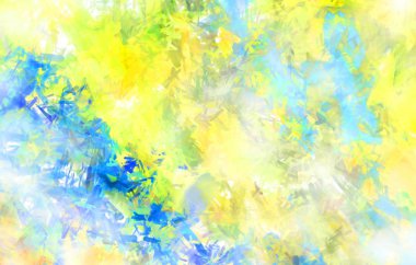 Taranmış Boyalı Soyut Arkaplan. Fırça darbesi ile boyanmış. Sanatsal canlılık ve renkli duvar kağıdı