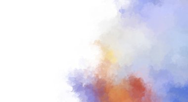 Taranmış Boyalı Soyut Arkaplan. Fırça darbesi ile boyanmış. Sanatsal canlılık ve renkli duvar kağıdı