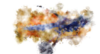 Taranmış Boyalı Soyut Arkaplan. Fırça darbesi ile boyanmış. Sanatsal canlılık ve renkli duvar kağıdı