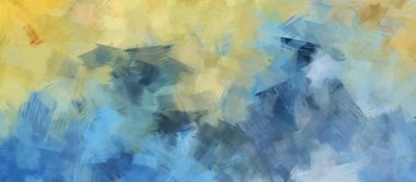 Taranmış Boyalı Soyut Arkaplan. Fırça darbesi ile boyanmış. Sanatsal canlılık ve renkli duvar kağıdı