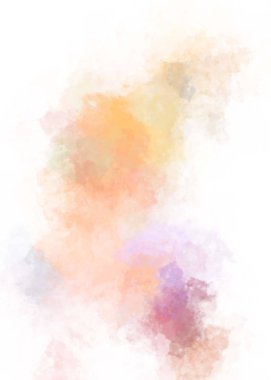 Taranmış Boyalı Soyut Arkaplan. Fırça darbesi ile boyanmış. Sanatsal canlılık ve renkli duvar kağıdı