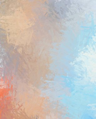 Taranmış Boyalı Soyut Arkaplan. Fırça darbesi ile boyanmış. Sanatsal canlılık ve renkli duvar kağıdı