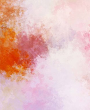 Taranmış Boyalı Soyut Arkaplan. Fırça darbesi ile boyanmış. Sanatsal canlılık ve renkli duvar kağıdı