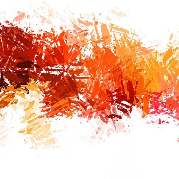 Brushed Painted Abstract Hintergrund Pinselstrich Malerei Künstlerische Lebendige Und Farbenfrohe — Stockfoto