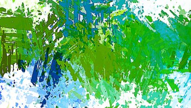 Taranmış Boyalı Soyut Arkaplan. Fırça darbesi ile boyanmış. Sanatsal canlılık ve renkli duvar kağıdı