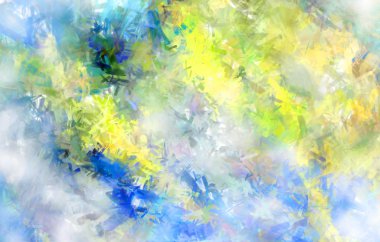 Taranmış Boyalı Soyut Arkaplan. Fırça darbesi ile boyanmış. Sanatsal canlılık ve renkli duvar kağıdı