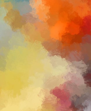 Taranmış Boyalı Soyut Arkaplan. Fırça darbesi ile boyanmış. Sanatsal canlılık ve renkli duvar kağıdı