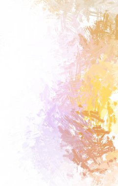 Taranmış Boyalı Soyut Arkaplan. Fırça darbesi ile boyanmış. Sanatsal canlılık ve renkli duvar kağıdı