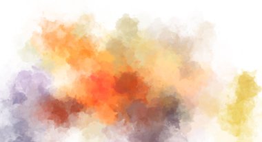 Taranmış Boyalı Soyut Arkaplan. Fırça darbesi ile boyanmış. Sanatsal canlılık ve renkli duvar kağıdı