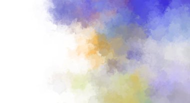 Taranmış Boyalı Soyut Arkaplan. Fırça darbesi ile boyanmış. Sanatsal canlılık ve renkli duvar kağıdı