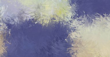 Taranmış Boyalı Soyut Arkaplan. Fırça darbesi ile boyanmış. Sanatsal canlılık ve renkli duvar kağıdı