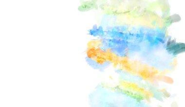 Taranmış Boyalı Soyut Arkaplan. Fırça darbesi ile boyanmış. Sanatsal canlılık ve renkli duvar kağıdı