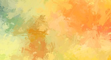 Taranmış Boyalı Soyut Arkaplan. Fırça darbesi ile boyanmış. Sanatsal canlılık ve renkli duvar kağıdı