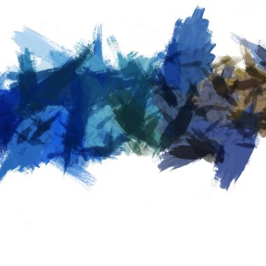 Taranmış Boyalı Soyut Arkaplan. Fırça darbesi ile boyanmış. Sanatsal canlılık ve renkli duvar kağıdı