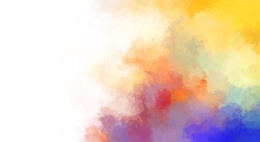 Taranmış Boyalı Soyut Arkaplan. Fırça darbesi ile boyanmış. Sanatsal canlılık ve renkli duvar kağıdı