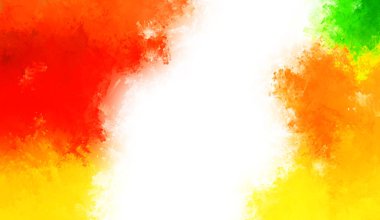 Taranmış Boyalı Soyut Arkaplan. Fırça darbesi ile boyanmış. Sanatsal canlılık ve renkli duvar kağıdı