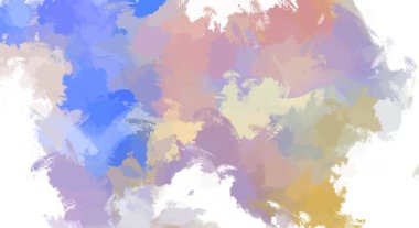 Taranmış Boyalı Soyut Arkaplan. Fırça darbesi ile boyanmış. Sanatsal canlılık ve renkli duvar kağıdı