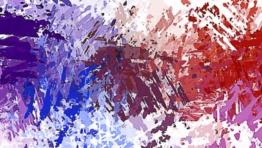 Taranmış Boyalı Soyut Arkaplan. Fırça darbesi ile boyanmış. Sanatsal canlılık ve renkli duvar kağıdı